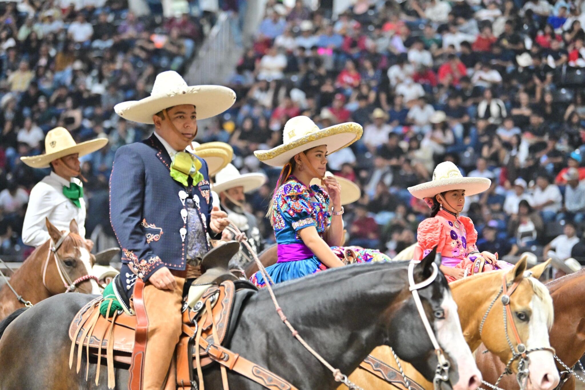 GOBERNADOR RICARDO GALLARDO INAUGURA COMPETENCIAS DEL NACIONAL CHARRO